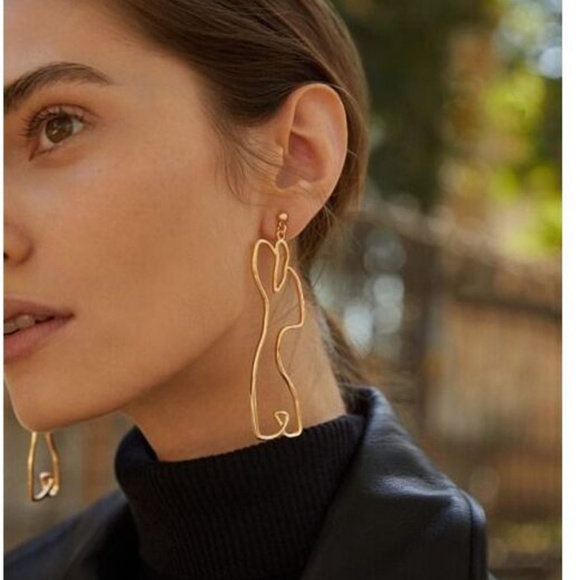 Jewelry - Last Pair ❤️ Dancing Figure Earrings Abstract